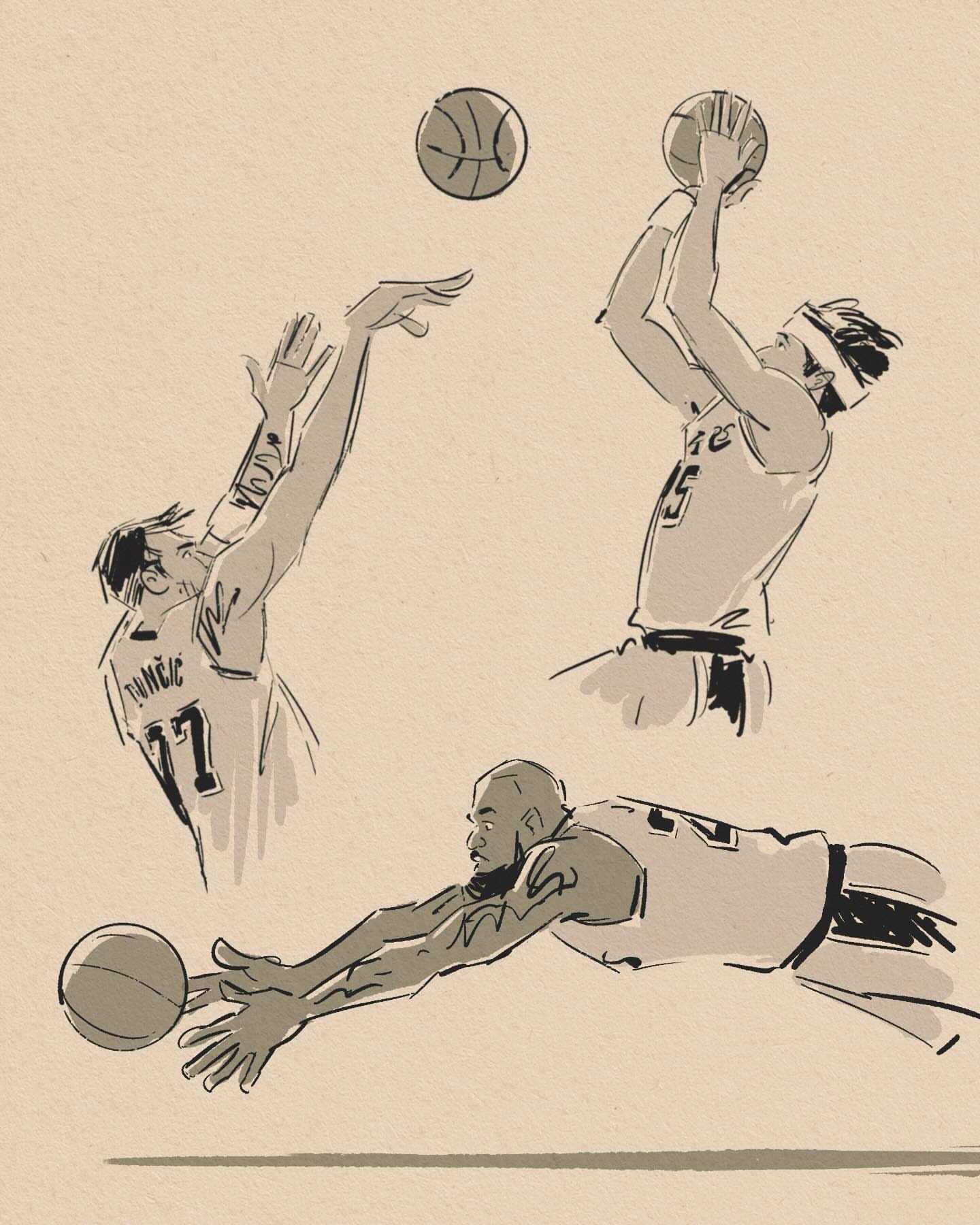 赛果漫画博主终于再次更新了，看来是今天的比赛让他比较动容。掘金vs湖人洛杉矶湖人