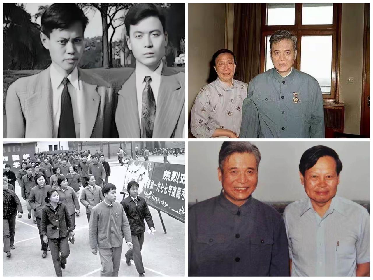 邓稼先:我学物理。杨振宁:我也学物理。​邓稼先:我学工程物理。杨振宁:我学
