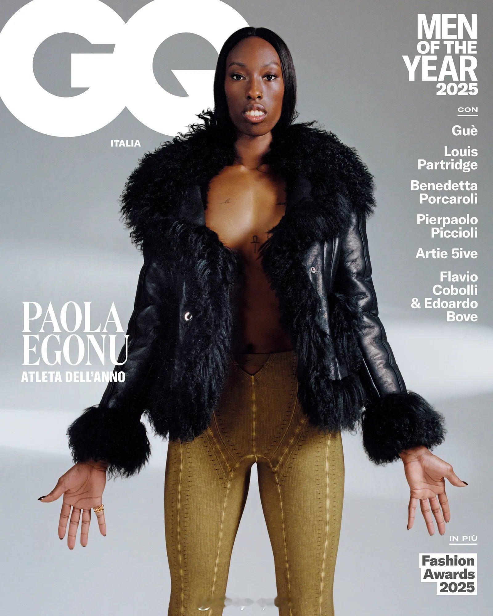 【埃格努谈想当母亲】埃格努在GQ意大利版年度特刊中谈到了当母亲的话题：我是个女