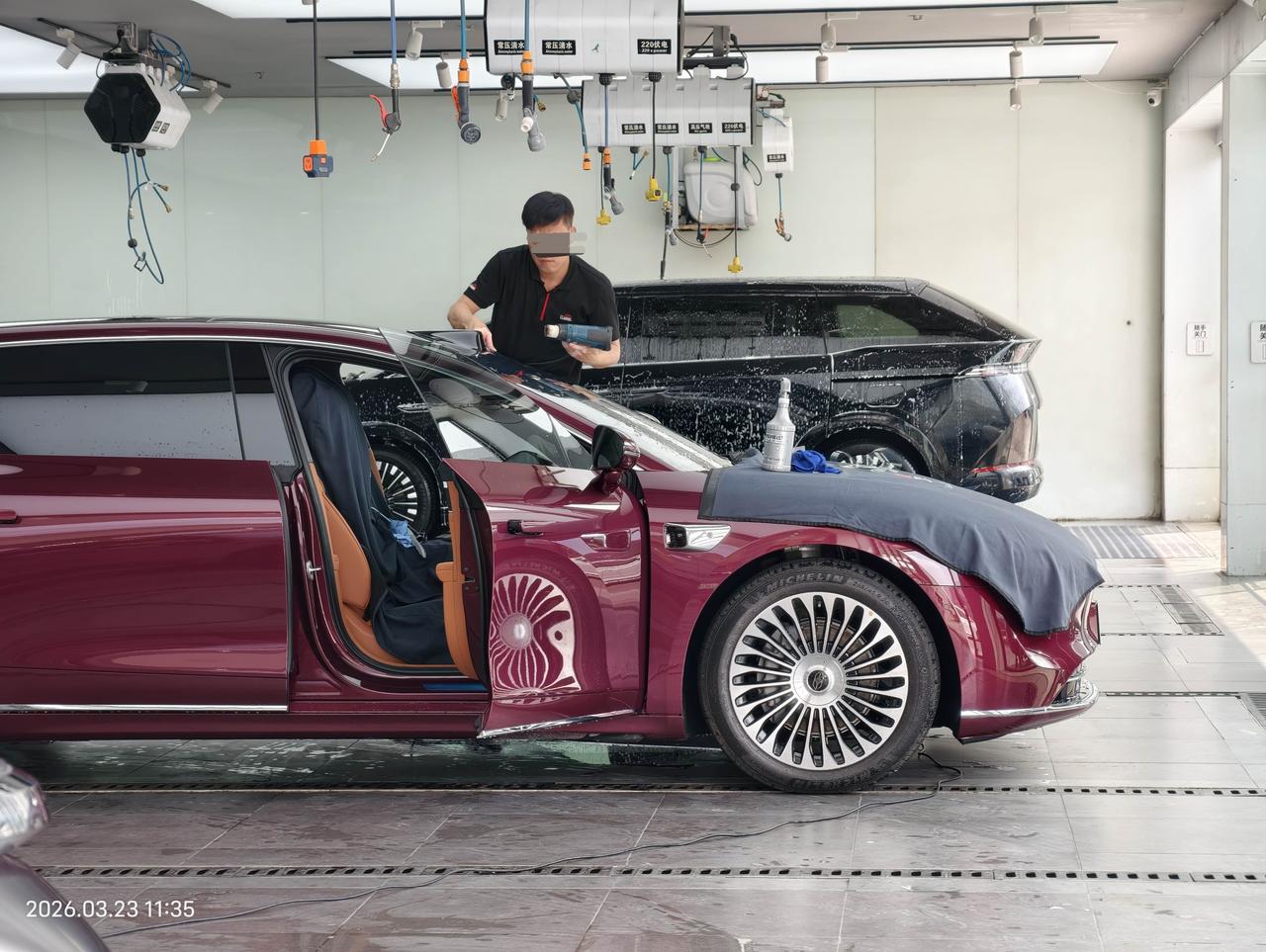 我媳妇的192线程的激光雷达的享界S9T提车才一个月，今天更新了896线程激光雷