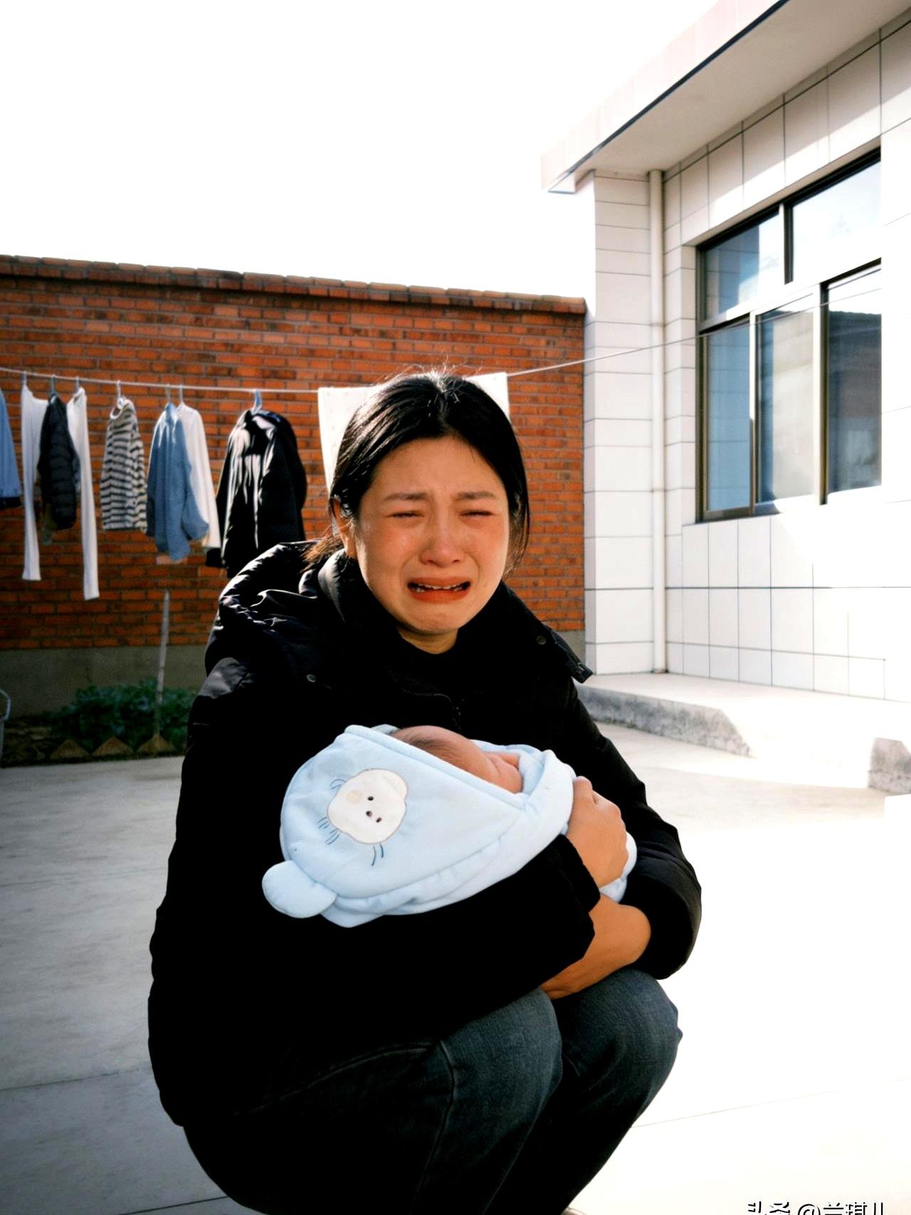 今天老公看家里监控，本想瞧瞧公公在干嘛，没想到撞见破防一幕：小姑子一个人抱着孩子