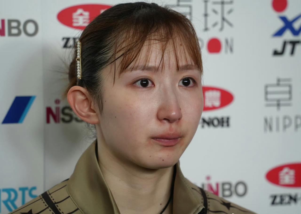早田希娜连续两天都哭了[吃瓜]，昨天，早田希娜喜极而泣，是因为她晋级日乒亚