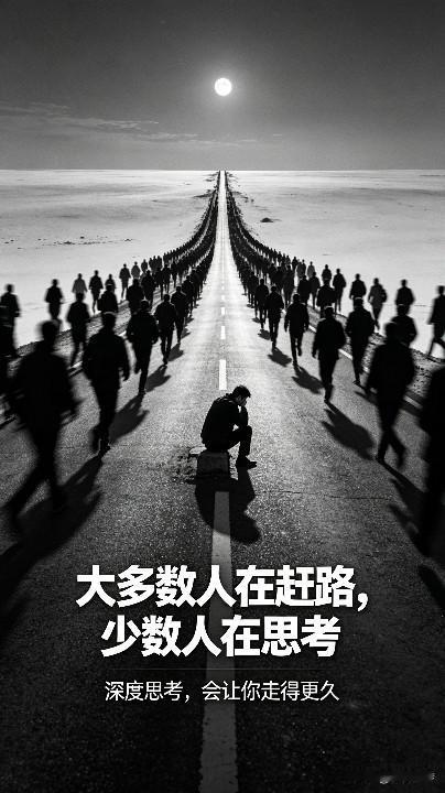 深度思考，大概是当今人很稀缺的一种能力了！因为我们大都容易滑向两个极端：要么觉得