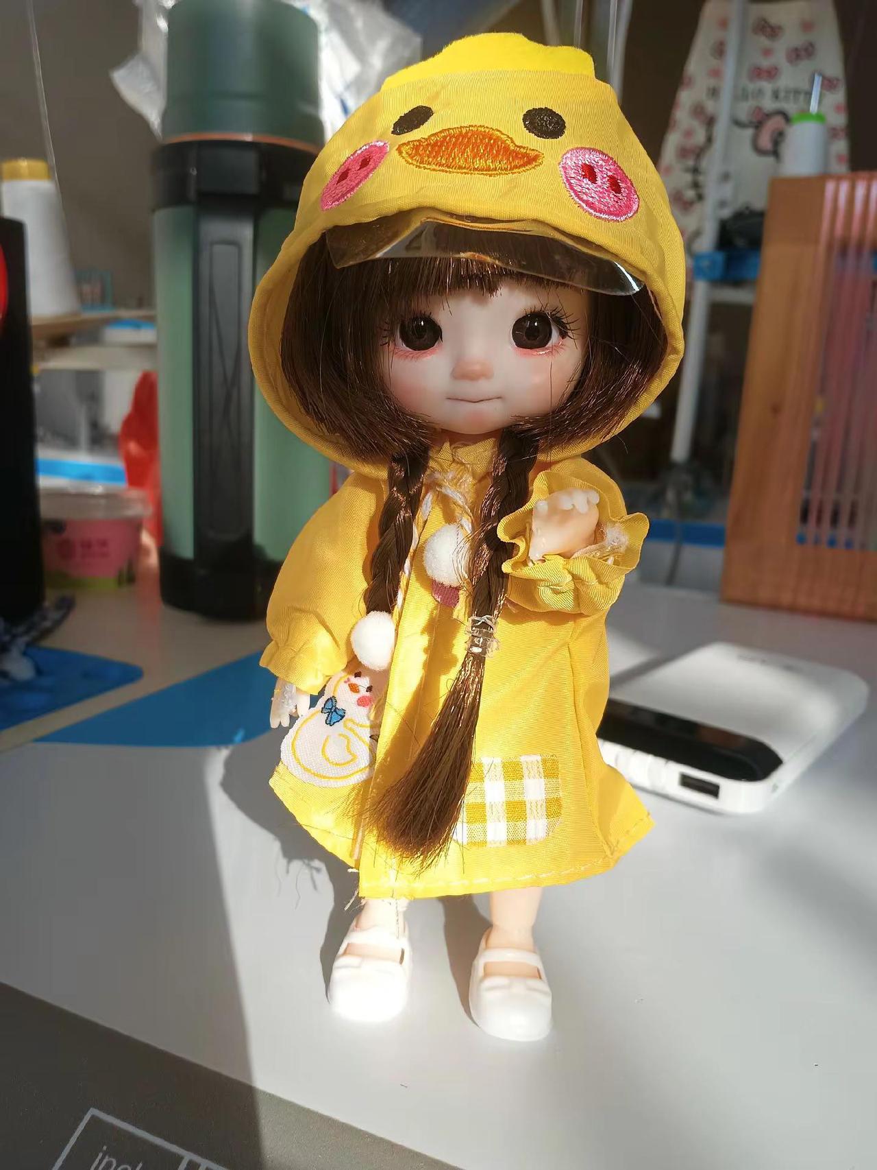 世界上怎么有这么可爱的娃娃😘