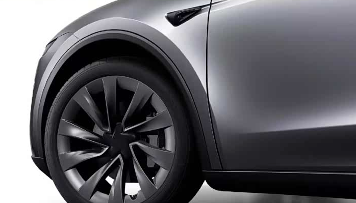 26款改款ModelY车型26.35万元起车标黑化特斯拉已在去年10月为旗