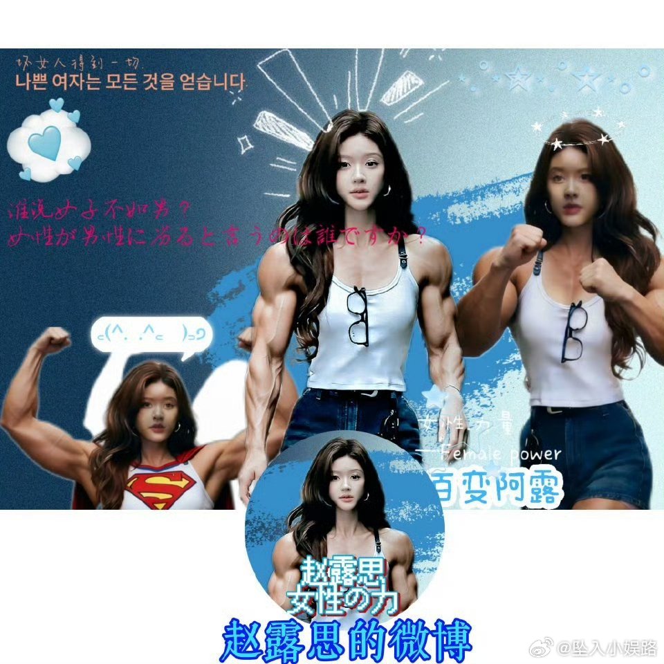 啊啊啊🦈粉丝到底要干嘛！怎么把赵露思p成这样