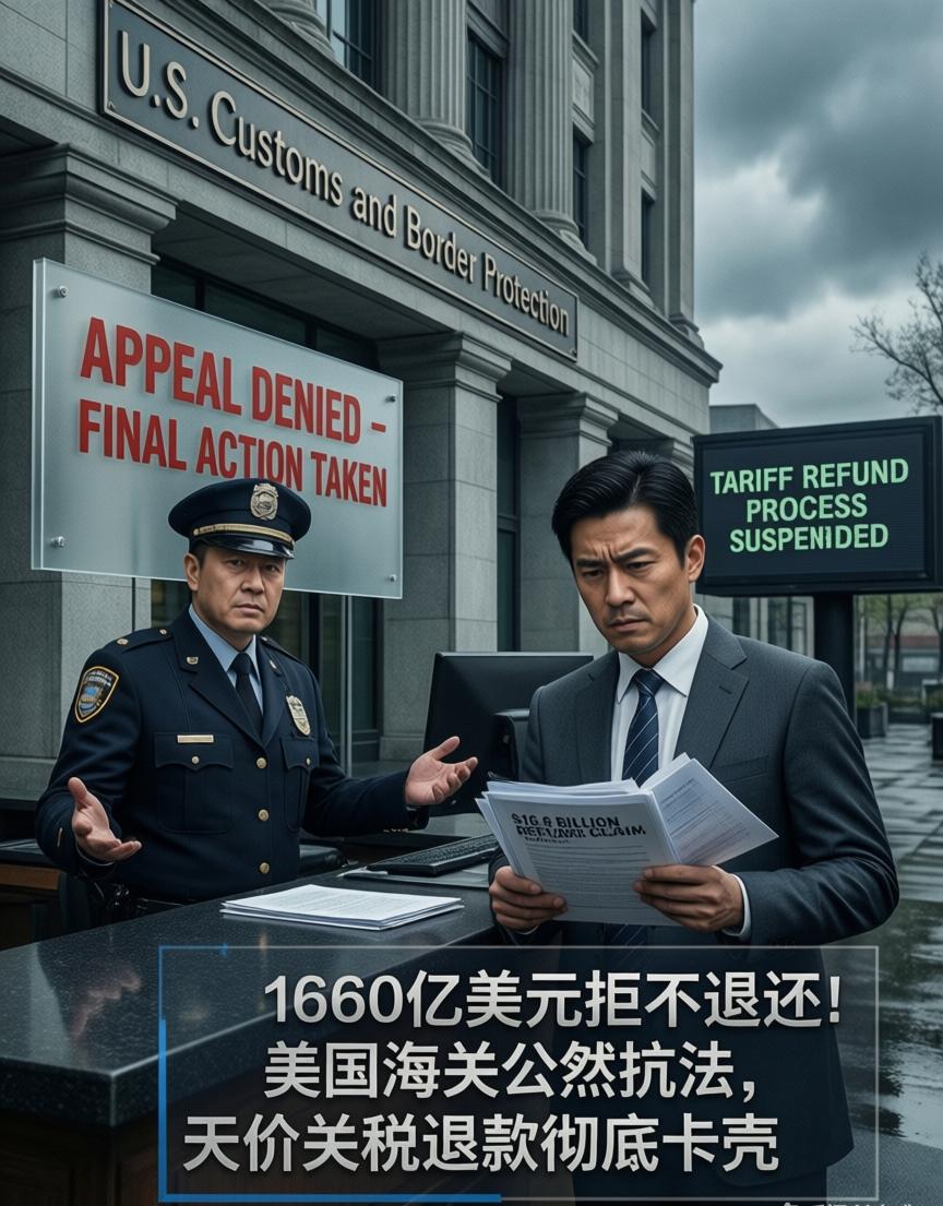1660亿美元，就这么卡住了。3月6日，美国海关与边境保护局向国际贸易法院递