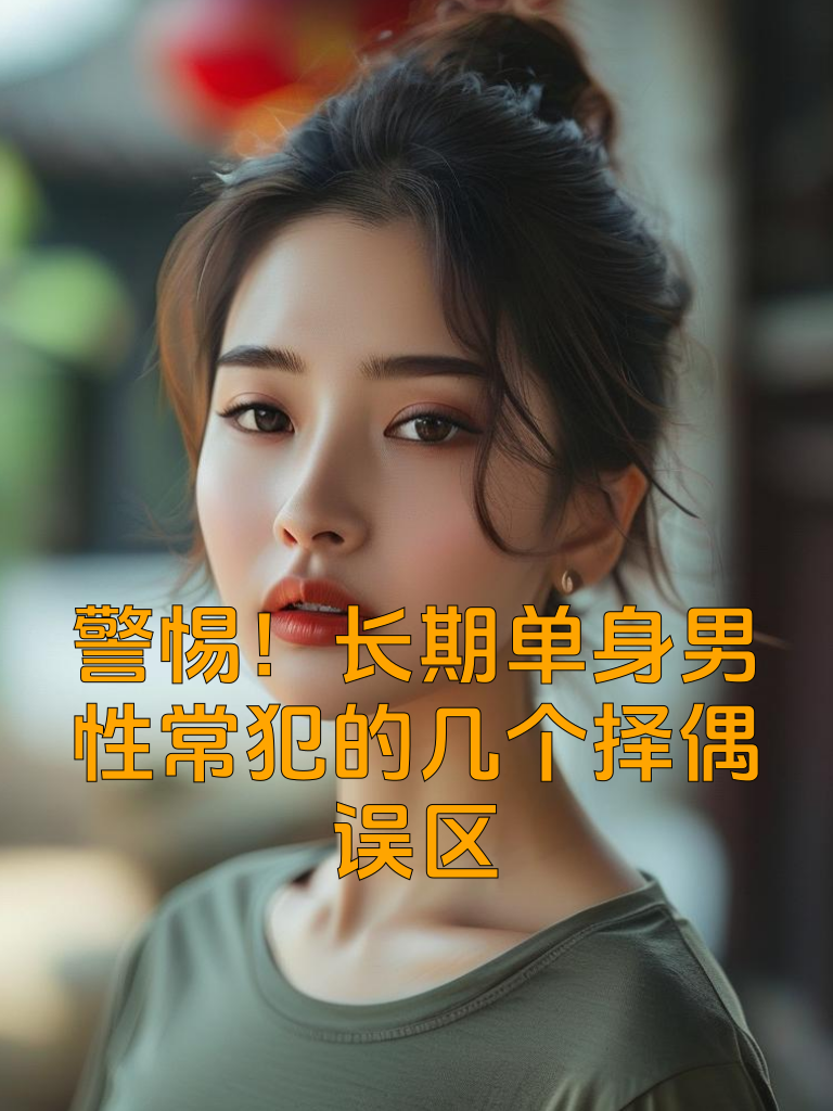 警惕！长期单身男性常犯的几个择偶误区