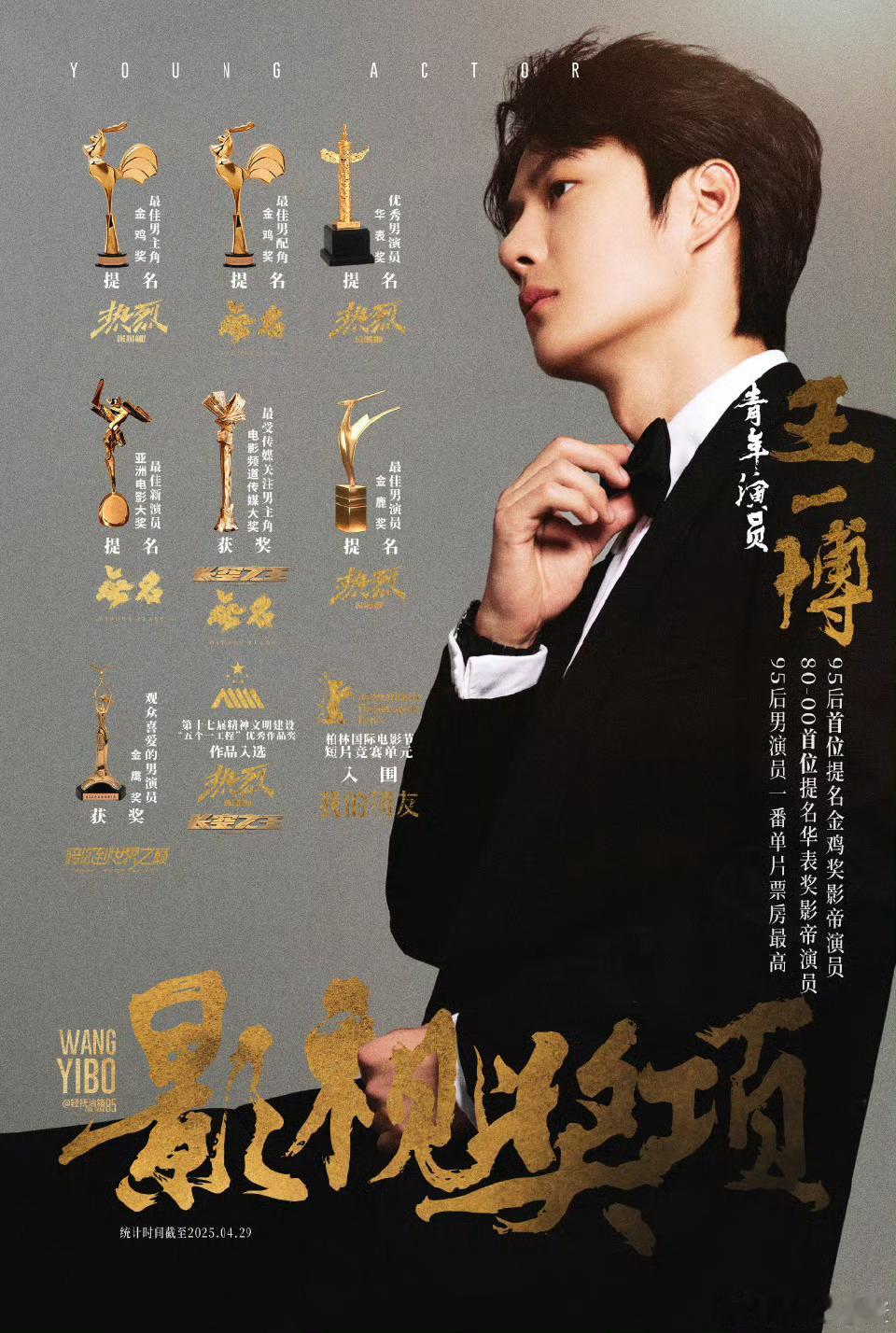 来看看王一博的实绩！​​​