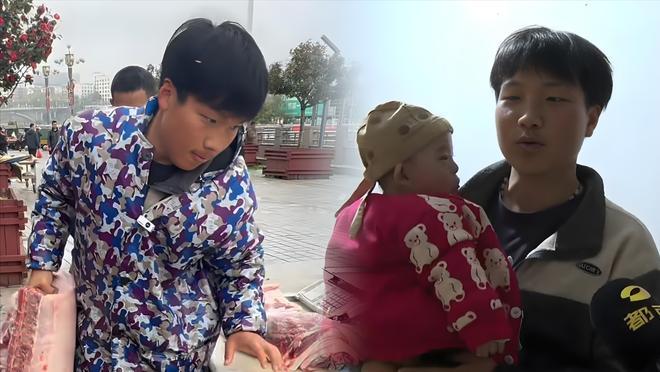 不理解！20岁小伙卖猪肉养6弟妹，父母居然还要生真的看得人喘不过气！一
