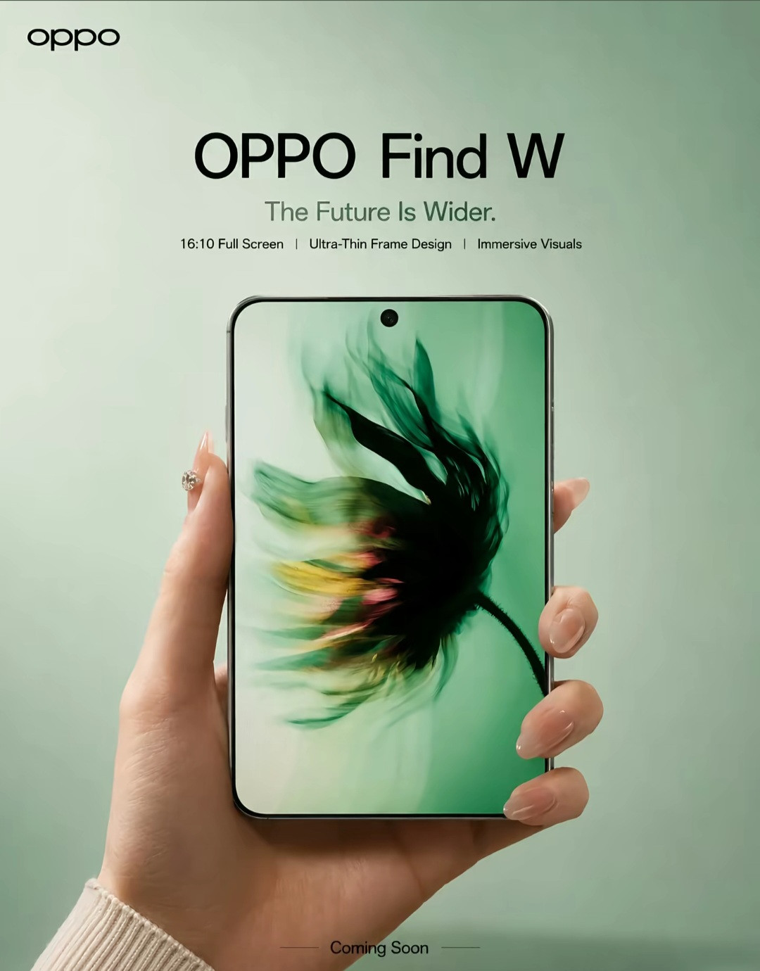 讨厌折叠屏的有福了！OPPO阔直板手机要来了，这次直接戳中痛点烦透折叠屏厚重、怕折痕、嫌价格高的朋友