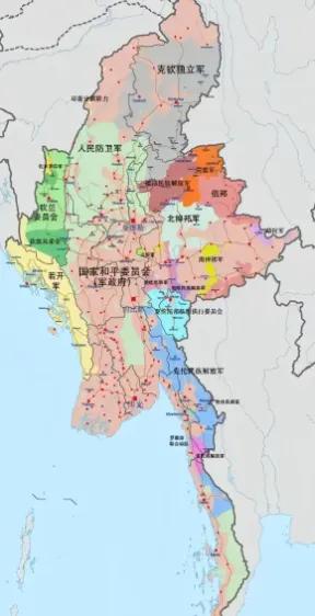 缅甸最大困扰是北方有个大国！缅甸最大的问题，就是划界的时候，吞并了很多不能吞下的