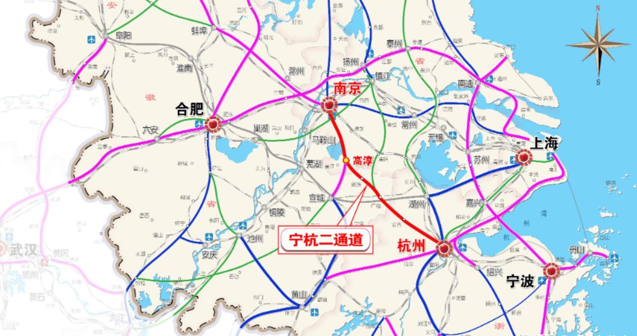 宁杭高铁二通道生变，临安、安吉的高铁梦可能暂时难圆了。宁杭高铁二通