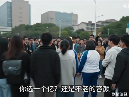 一个亿还是不老的容颜