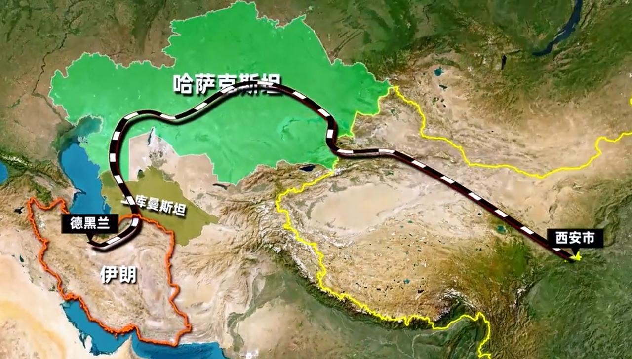 根据外媒消息，伊朗正通过铁路向中国输送石油，中国和伊朗之间有直达铁路吗？还真