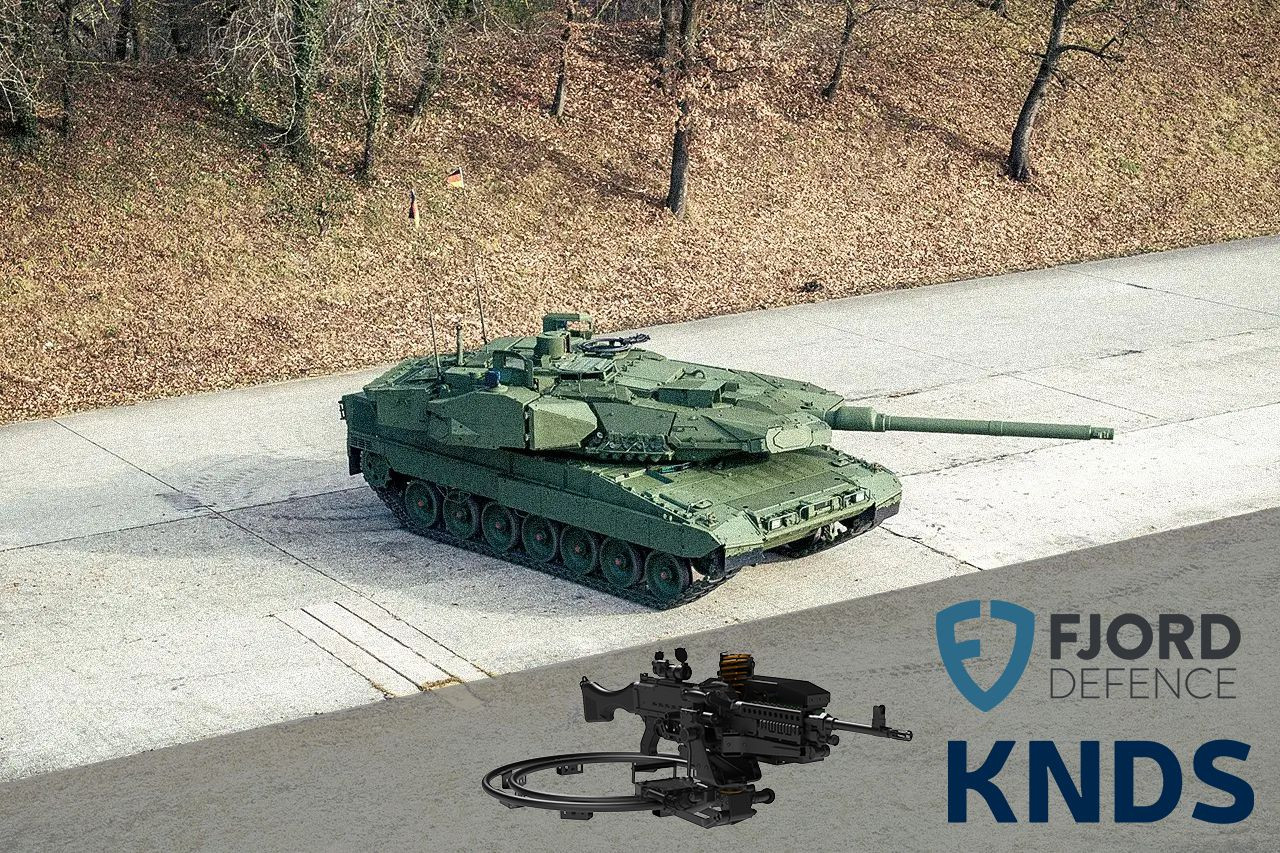豹2A8仍未配备遥控武器站，而是配备峡湾防务公司（FjordDefence）的