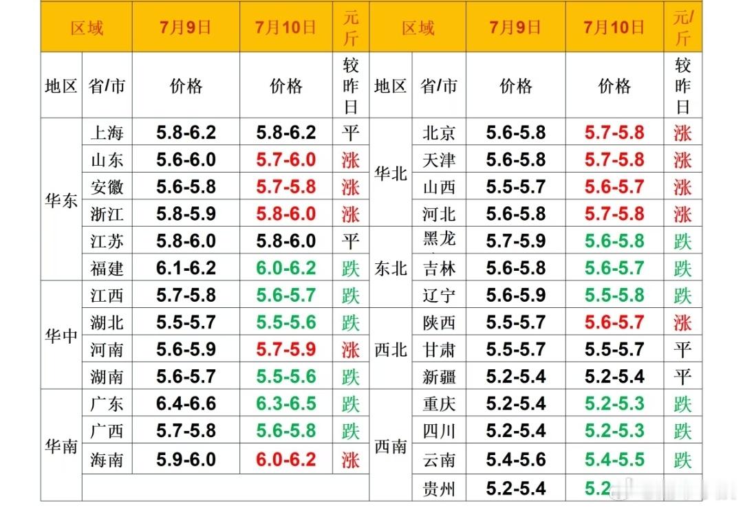 每日猪价