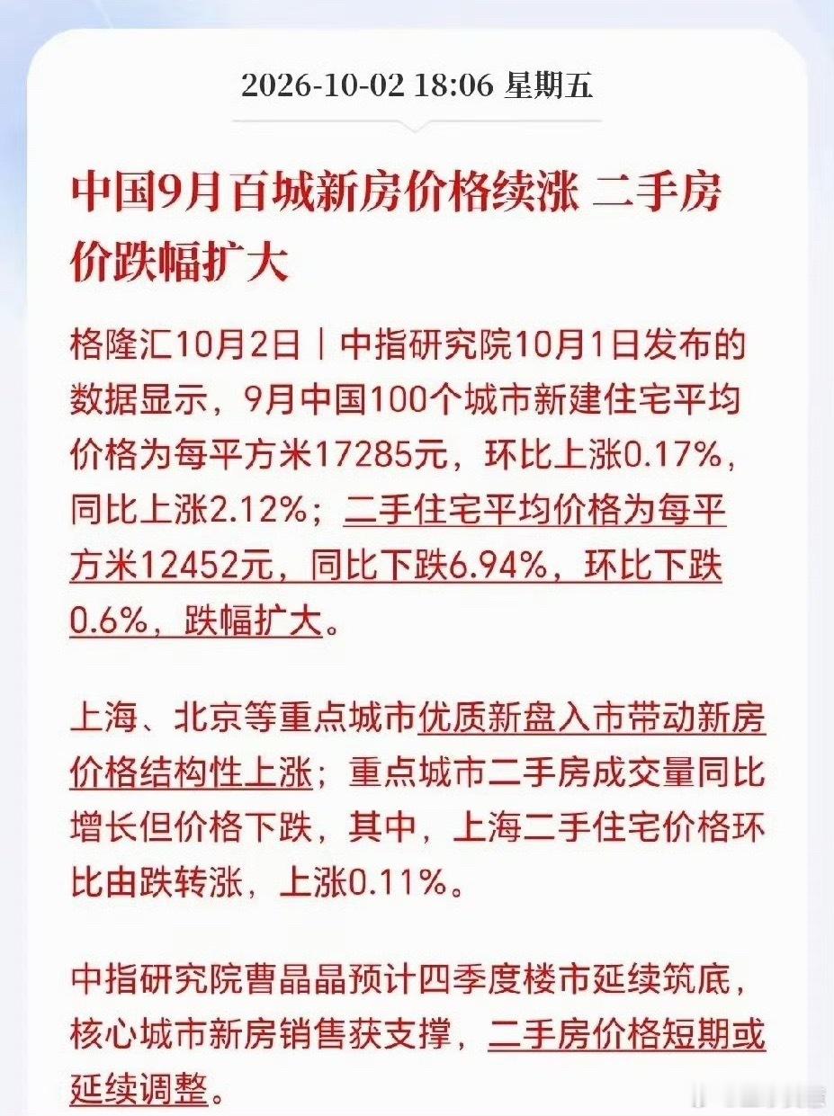 为什么新房价格涨二手房跌幅扩大现在新房全是些四代住宅，写的90平套内可能有110
