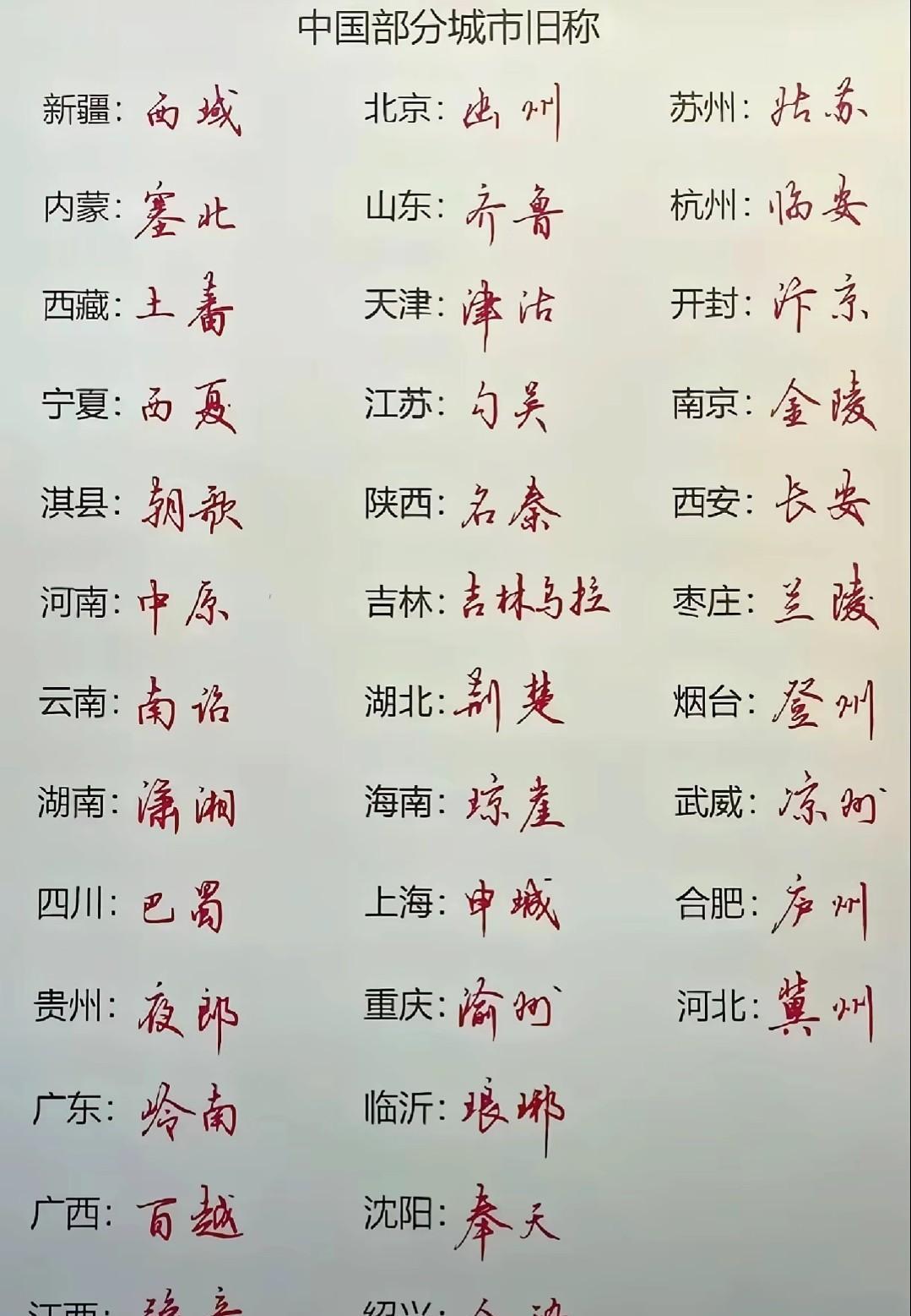 中国古代地名多惊艳！