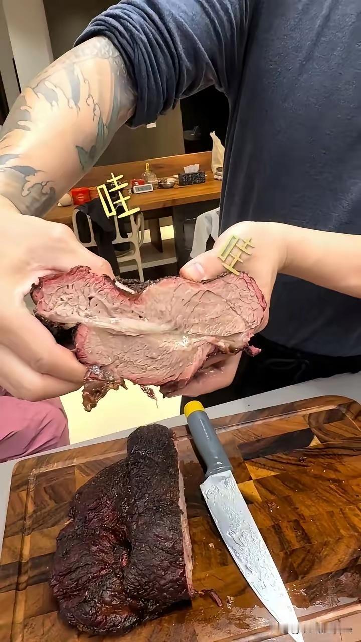 梅婷招待朋友很用心[比心]