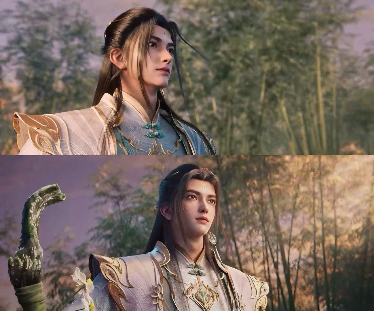 哪个国漫配角一集三个建模2025动漫嘉年华你们快看魏檗都这么帅了，不敢想象朱敛