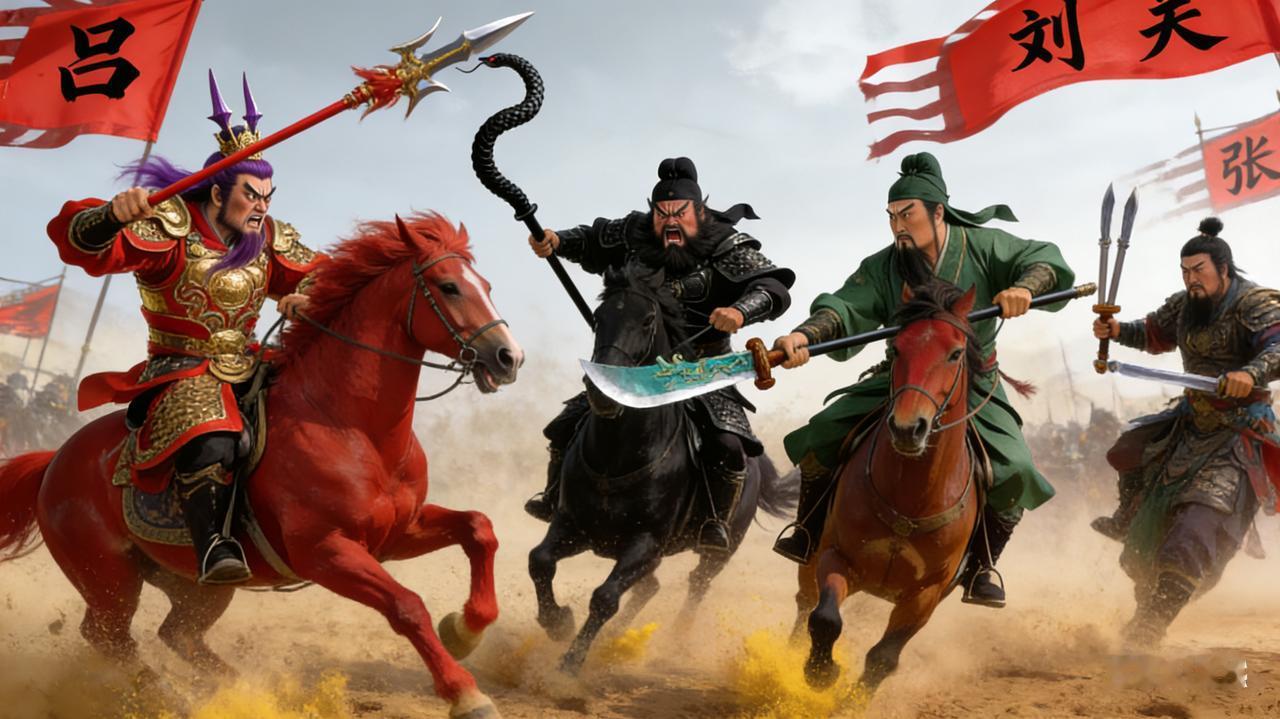 三英战吕布
