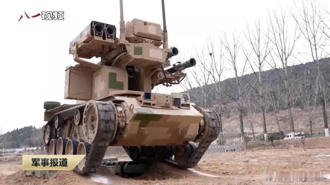 ZRY222无人战车实装难怪93大阅兵时宣布都是实装。东部战区陆军某部演练“侦打