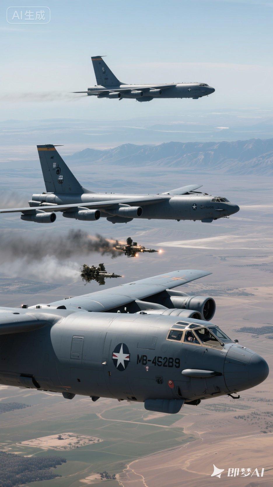 B52H轰炸机执行首次打击任务2026年3月29日，美国军事航空联盟MACA发