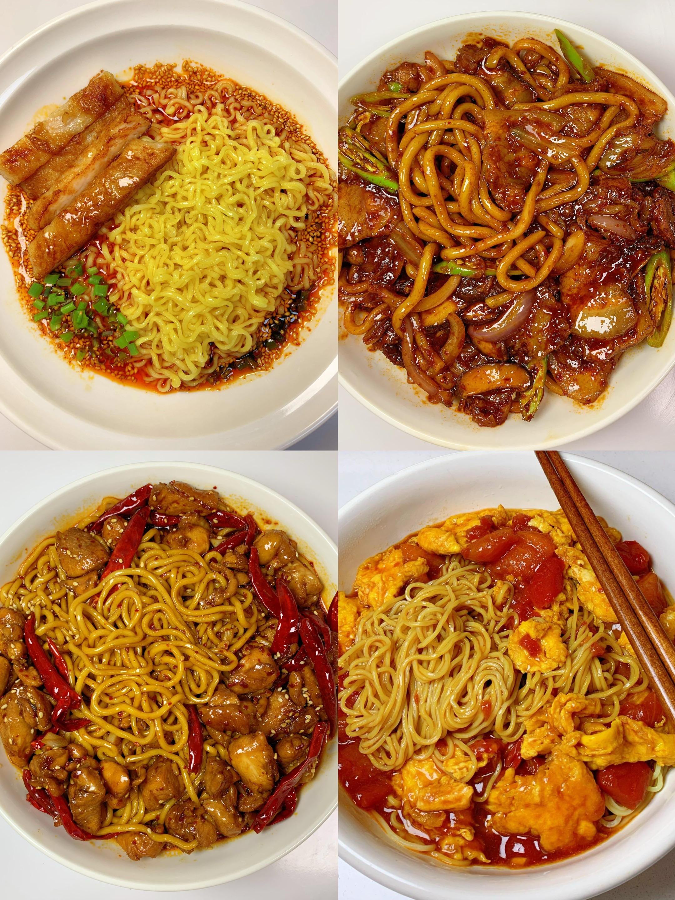 答应我一定要试试!真的巨巨巨巨好吃!分享四款干净又好吃的面条超级好吃!...