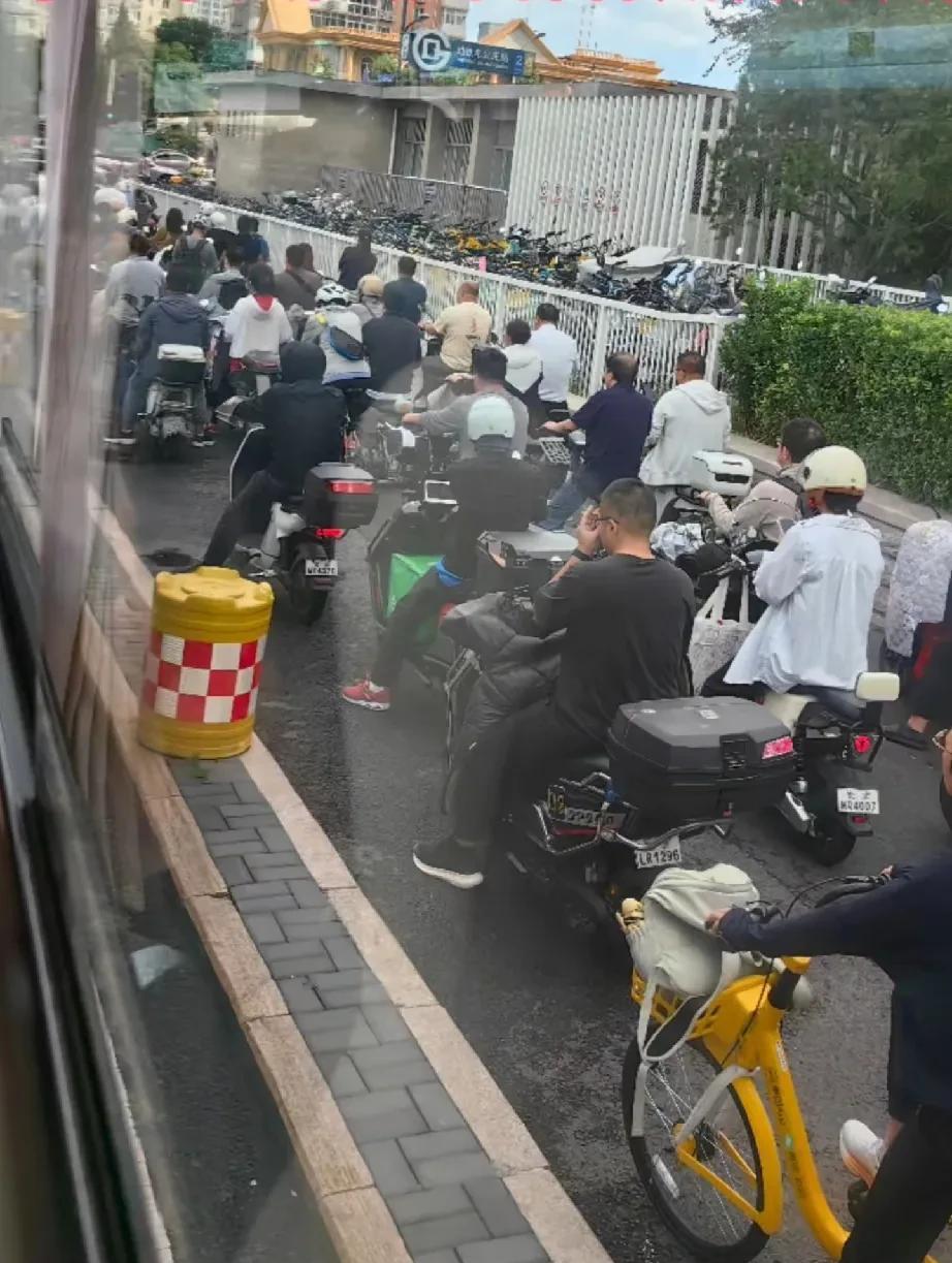 一觉醒来除了北京的，全国骑电动车的人都傻眼儿了。因为只有在北京没有强制骑电动车的