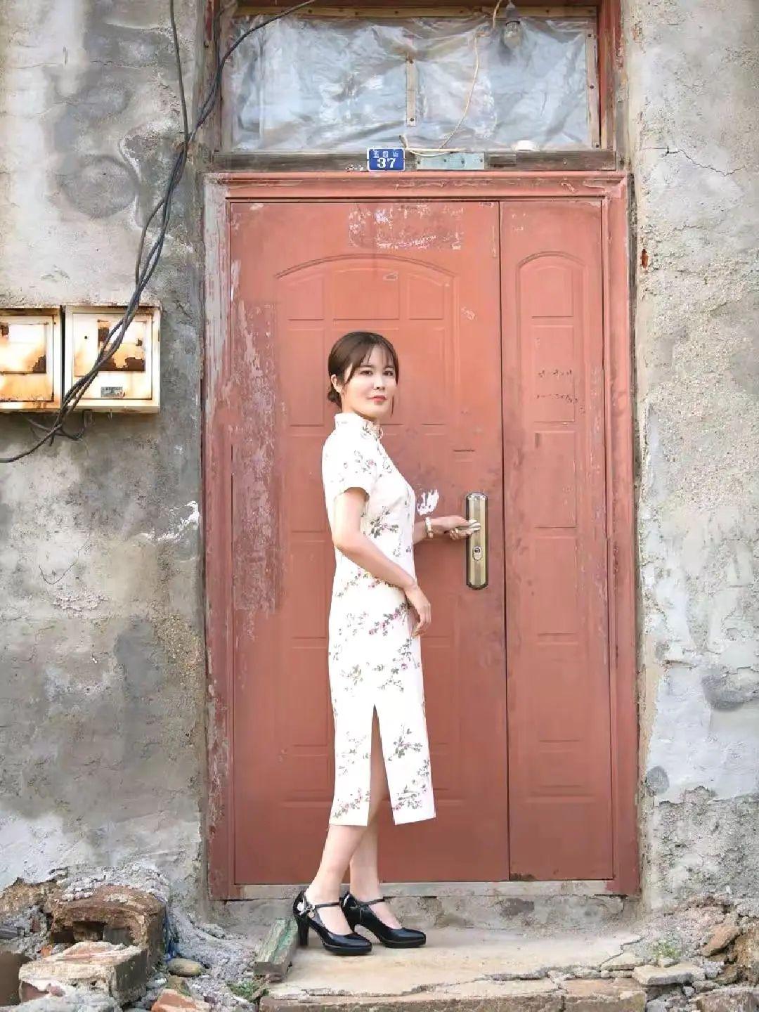 旗袍美人国风古韵古典美优雅气质怀旧情怀