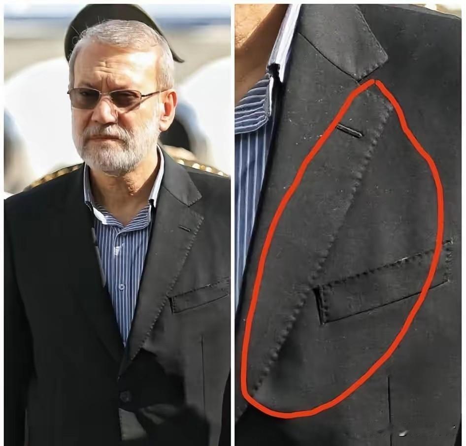 看了阿里·拉里贾尼生前穿的这套西服，你还觉得伊朗这个国家没有未来吗？阿里·拉