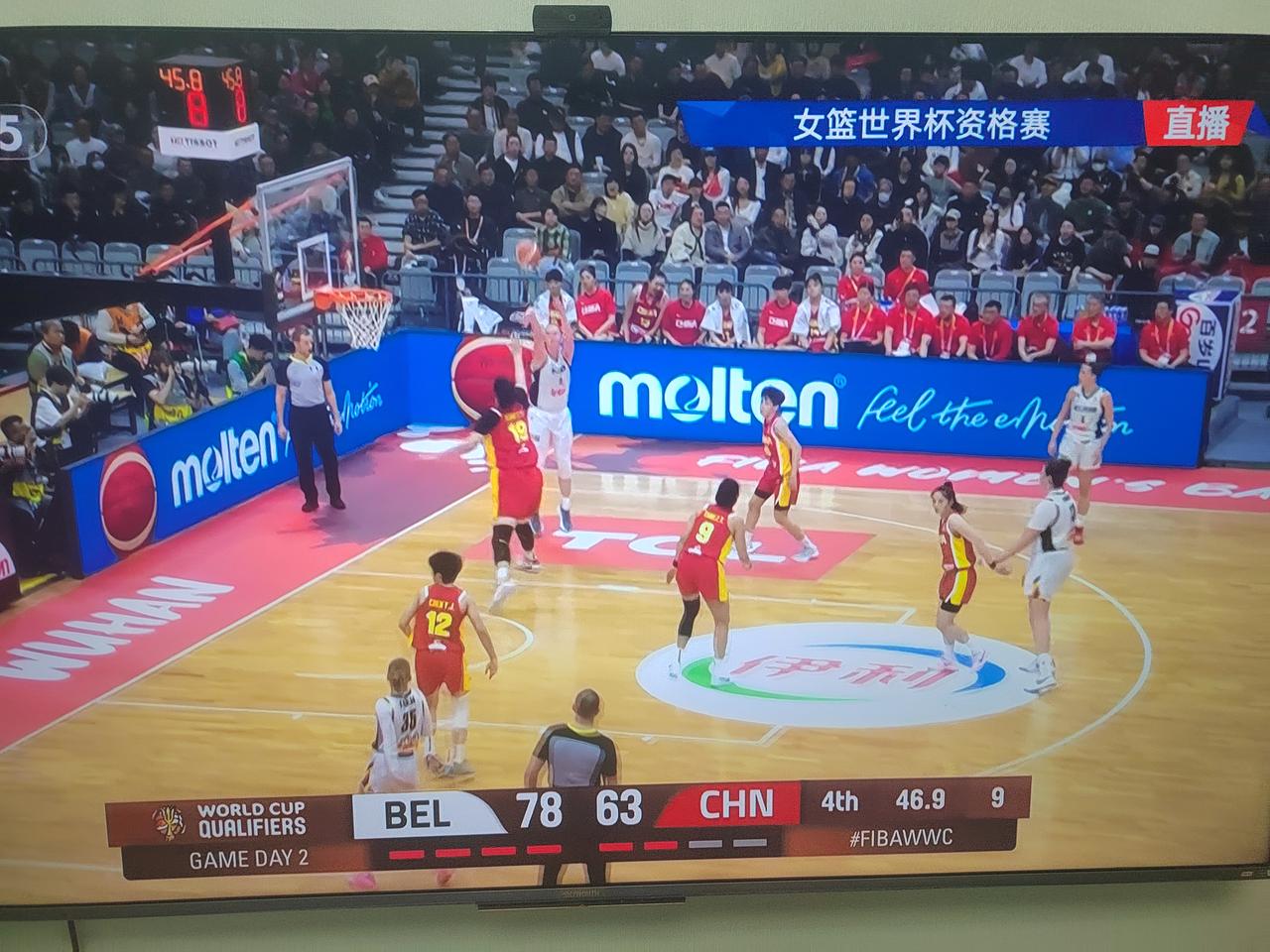 虽然输了，但中国球迷也算开了眼了！比利时女篮不愧是世界强队，打得真好！自信、飘