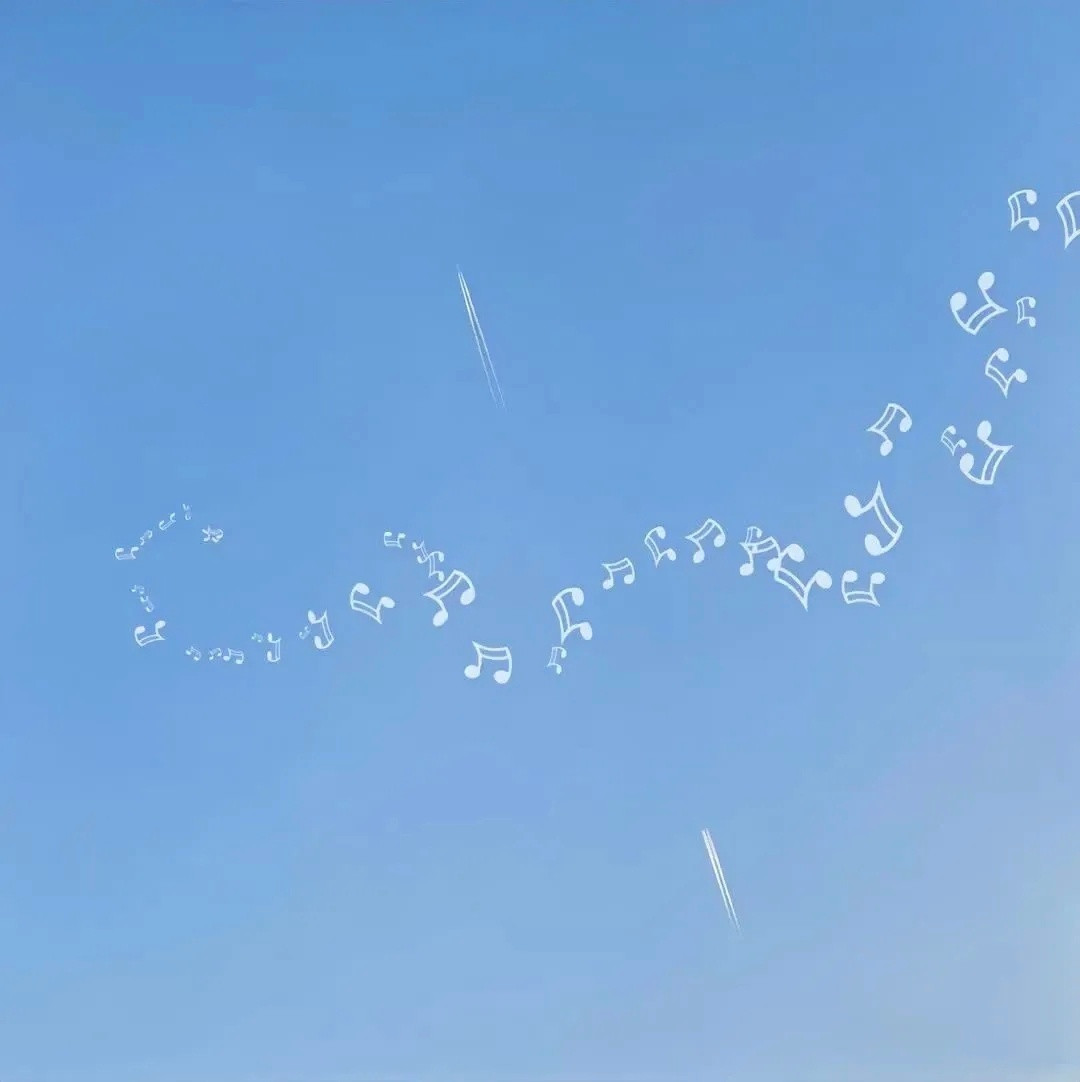 𝙎𝙝𝙖𝙧𝙚治愈系背景图｜微信背景图｜朋友圈背景｜蓝色背景图｜审美积