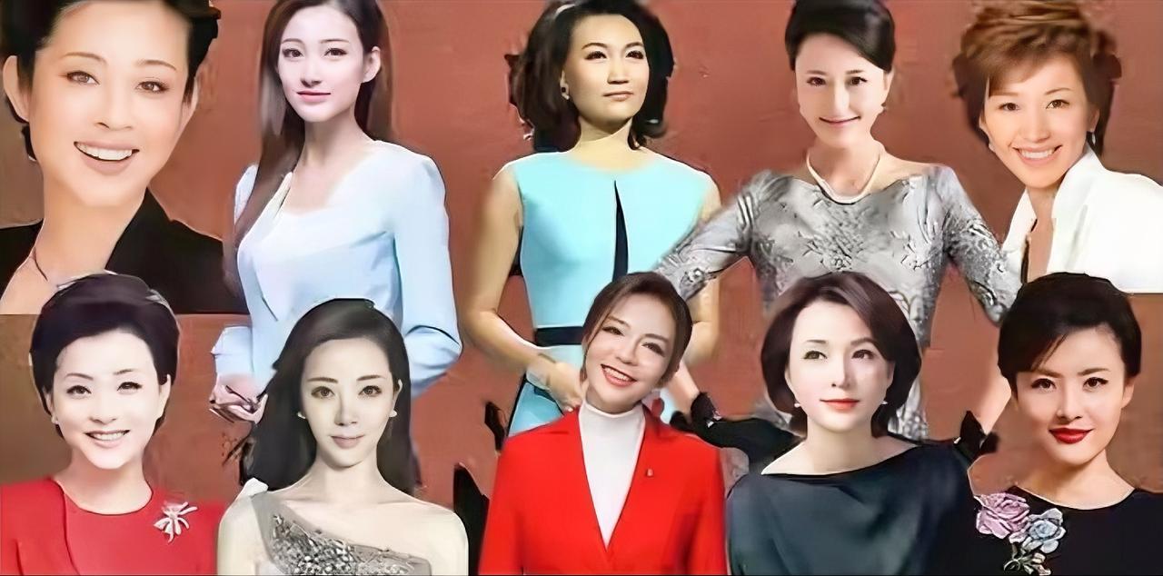 我敢打赌，能把这十位全部认出来的，绝对是一位对中央电视台非常了解的高手。