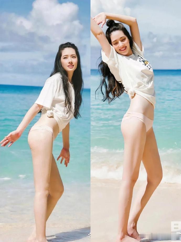 郭碧婷早期写真，真的辣！​​​​