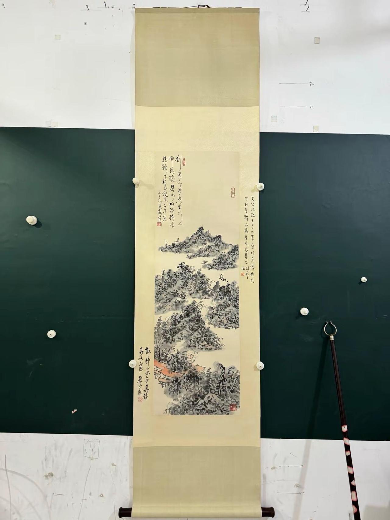5181林散之。5181林散之国画已装裱