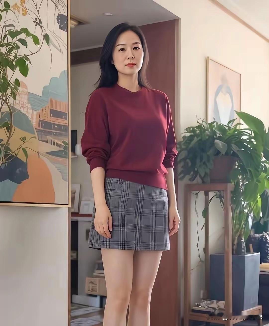 50岁的年纪，别人看到都会说身材好好呀。