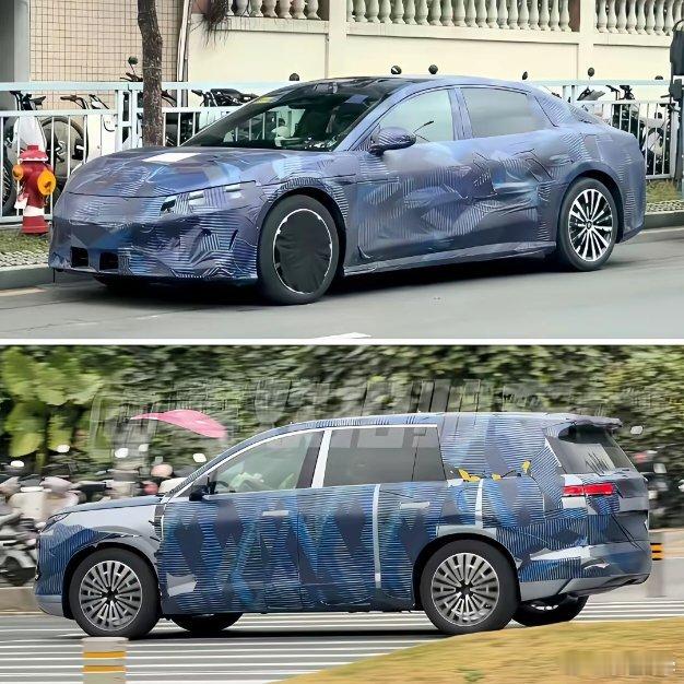 比亚迪“大汉”、“大唐”谍照曝光上周官宣完海豹08和海狮08的比亚迪，似乎仍希望