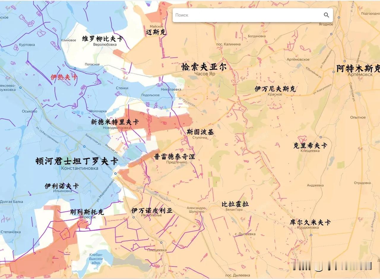 厨子当年的设想，是趁着乌军新败，还没休整，直冲恰索夫亚尔，赶在乌军重新组织防御之