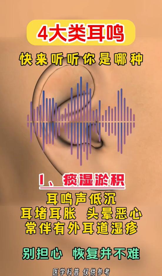 你的耳鸣是蝉鸣还是轰鸣？对应哪一种类型？
