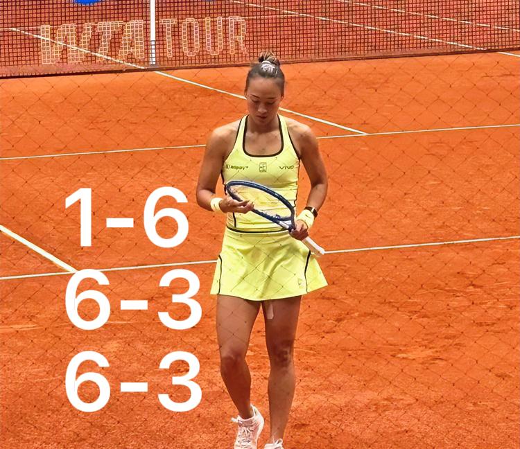 郑钦文赢了、开心！！肯宁：啥又是被逆转[哭哭]、多哈一次就够了，马德里又来[流