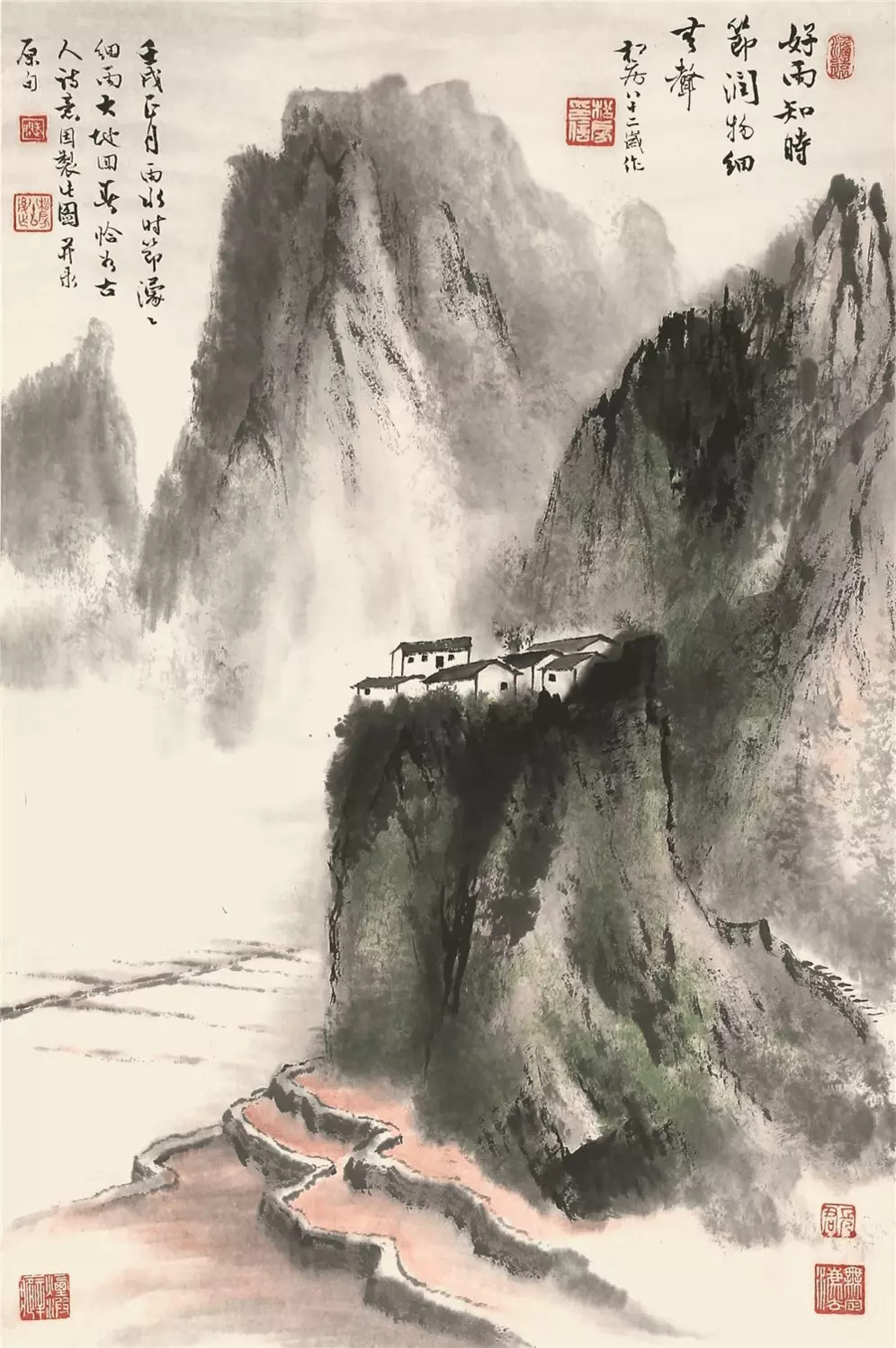 关松房（1901—1982），著名山水画家，满族，原名枯雅尔·恩棣。关松房的山水