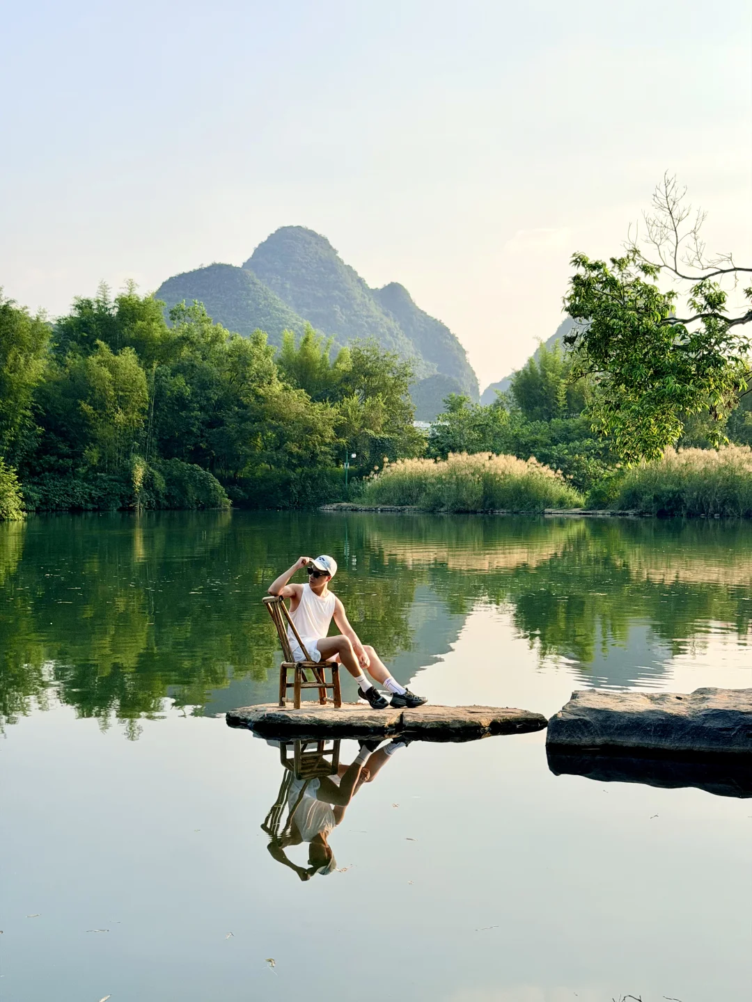 刚到阳朔🆘在这个酒店浪费了一整天