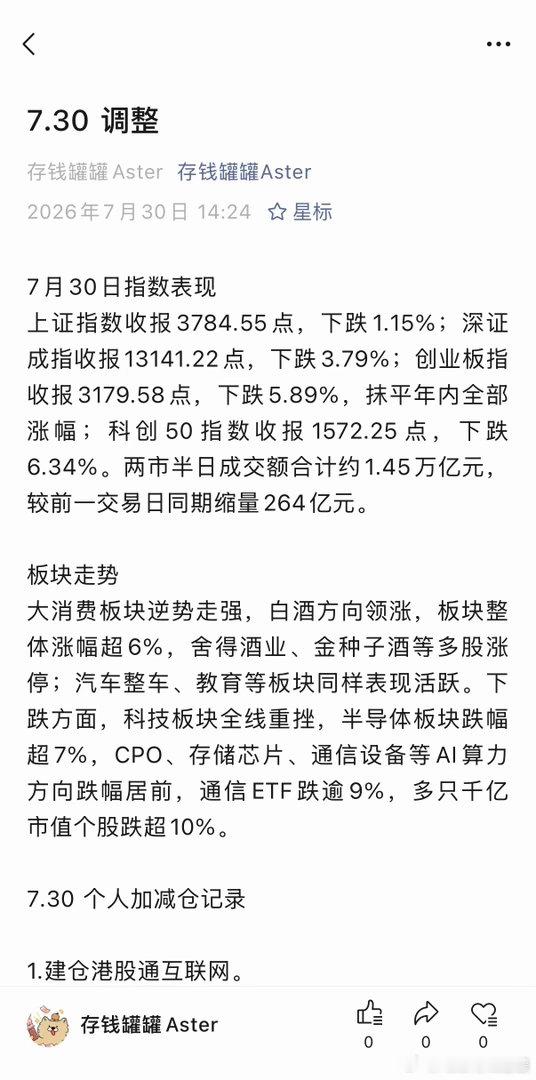 思路分享，秘密基地更新，请辛苦移步查看，微博简单报道即可。财经