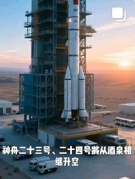 中国载人航天今年将启新篇：神舟23号24号飞船蓄势待发，中国空间站将添6名新成员