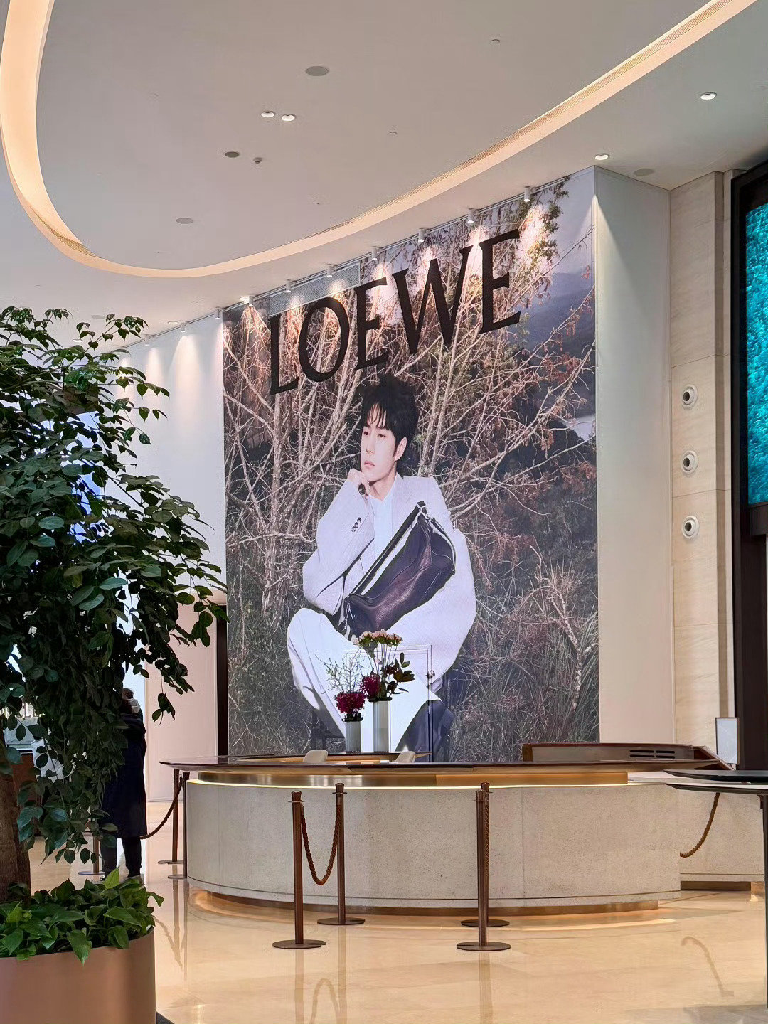 王一博loewe全球品牌代言人王一博来自罗意威给全球品牌代言人王一博的