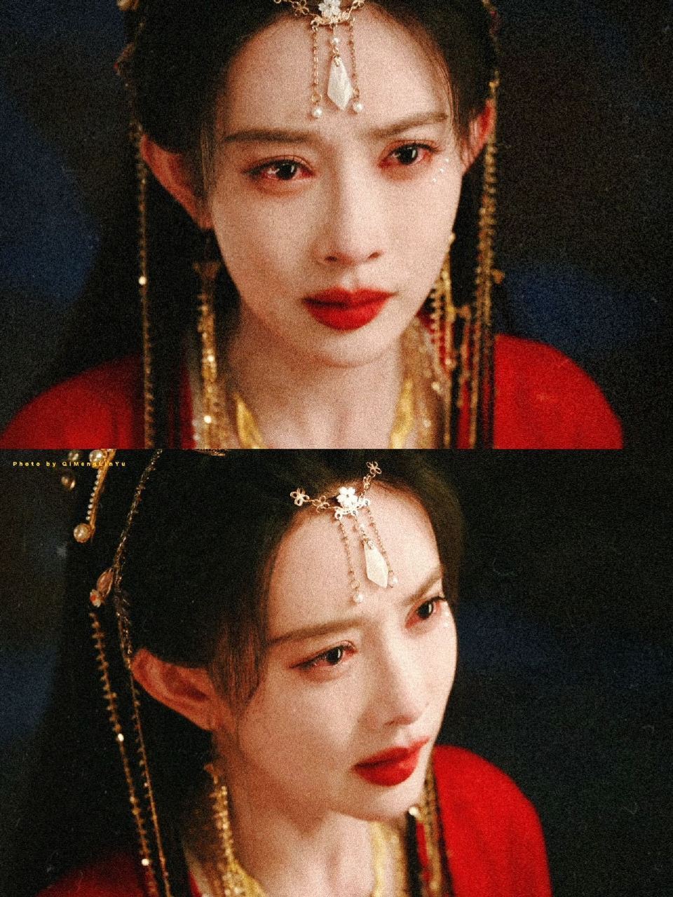 建议抓孟子义去当女儿国国王孟子义在《淮水竹亭》里一颦一笑都是明艳动人的样子，威严