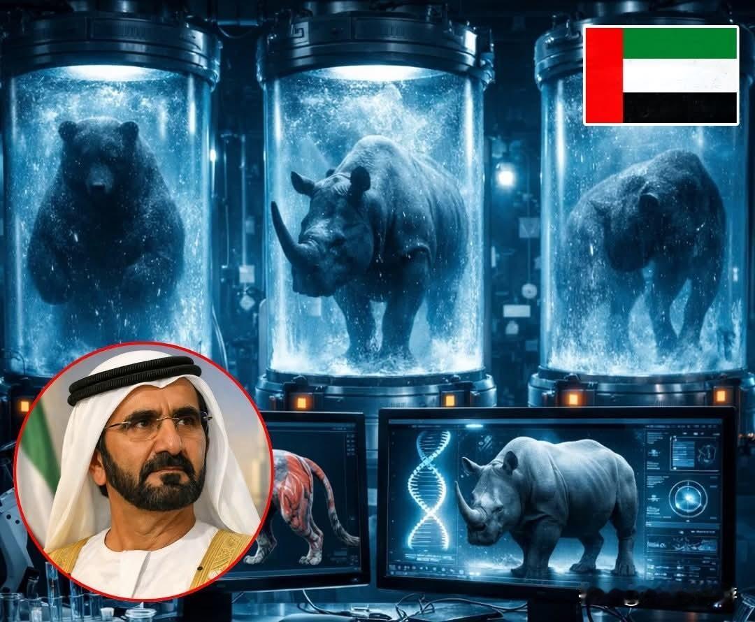 据外媒消息：阿联酋计划打造一座极具未来感的“生物基因库”，用于储存逾1万个物种的
