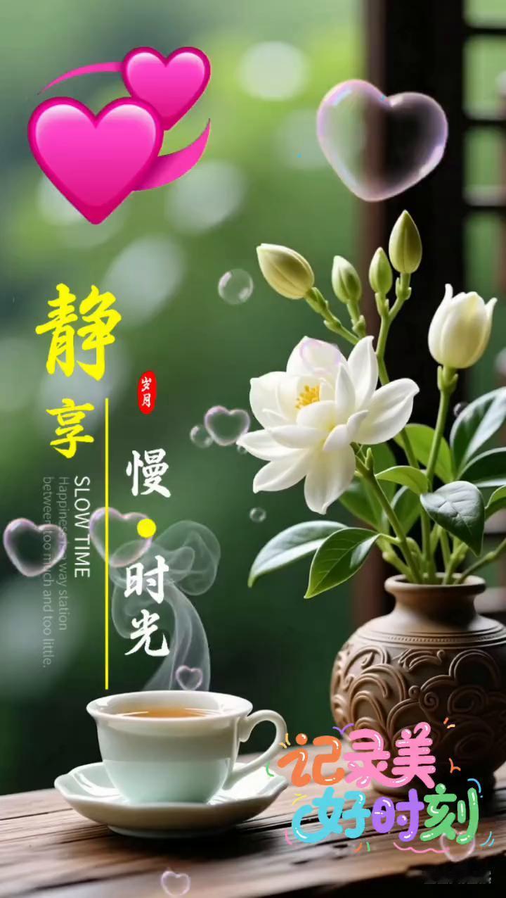 记录美好。早安。阳光，笑容，永远灿烂。友谊，情感，一生不变。惦记，思念，天天不